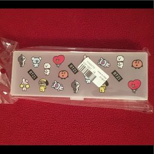 NWT bts BT21 pencil case